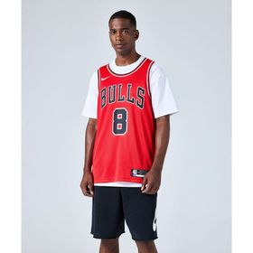 Nike DN2000-657 Kırmızı Chicago Bulls Icon Edition Dri-FIT NBA Swingman Jersey Erkek Forma
