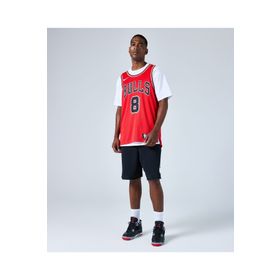 Nike DN2000-657 Kırmızı Chicago Bulls Icon Edition Dri-FIT NBA Swingman Jersey Erkek Forma