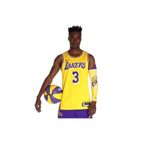 Nike DN2009-729 Sarı Los Angeles Lakers Icon Edition Dri-FIT NBA Swingman Jersey Erkek Forma