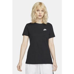 Nike DN2393-010 Sportswear Club Siyah Kadın T-Shirt