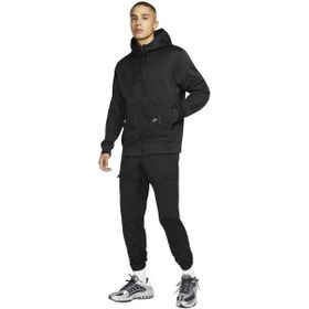 Nike DO2632-010 Sportswear Dri-Fit Sport Utility Pack Fleece Full-Zip Hoodie Erkek Siyah Sweatshirt