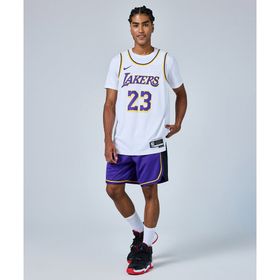 Nike DO9432-504 Los Angeles Lakers NBA Mor Basketbol Erkek Şort