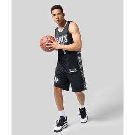 Nike DO9441-010 San Antonio Spurs Statement Edition Dri-Fit Swingman Shorts Siyah Erkek Şort