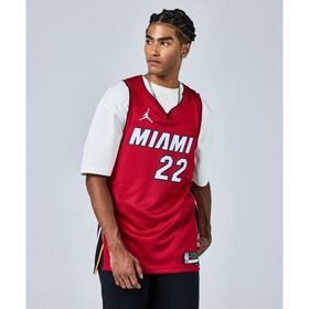 Nike DO9532-608 Miami Heat Statement Edition Dri-Fit Swingman Jersey Kırmızı Erkek Forma
