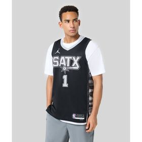 Nike DO9543-014 San Antonio Spurs Statement Edition Dri-Fit Swingman Jersey Siyah Erkek Forma