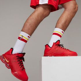 Nike DO9829-600 Kırmızı Lebron 19 Low XIX Basketbol Erkek Spor Ayakkabı