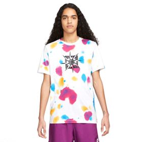 Nike DQ1067-100 M Nsw Festival Aop Tee Erkek Beyaz Günlük Stil Tişört