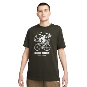 Nike DQ3047-355 W Nsw Tee Bf Earth Day Kadın Yeşil Günlük Stil Tişört