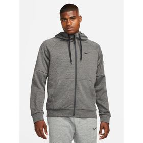 Nike DQ4830-071 Gri Therma-Fit Erkek Antrenman Sweatshirt