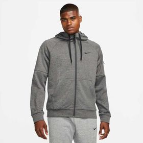 Nike DQ4830-071 Gri Therma-Fit Erkek Antrenman Sweatshirt
