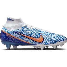 Nike DQ5294-182 Zm Mercurial 9 Elite CR7 S Prac Beyaz Erkek Islak Yumuşak Çim Zemin Kramponu