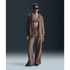 Nike DQ5615-233 Kahverengi Phoenix Fleece HR Pant Wide Kadın Eşofman Altı