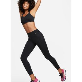 Nike DQ5692-010 Siyah Dri-Fit Go Koşu Kadın Tayt