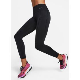 Nike DQ5692-010 Siyah Dri-Fit Go Koşu Kadın Tayt