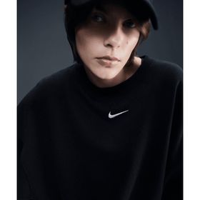 Nike DQ5761-010 Siyah Sportswear Phoenix Günlük Stil Kadın T-Shirt