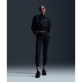Nike DQ5767-010 Phoenix Siyah Günlük Stil Kadın Sweatshirt