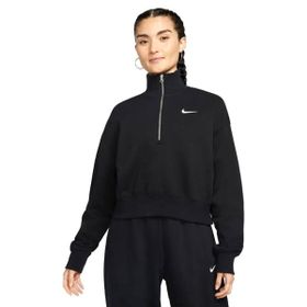 Nike DQ5767-010 Phoenix Siyah Günlük Stil Kadın Sweatshirt