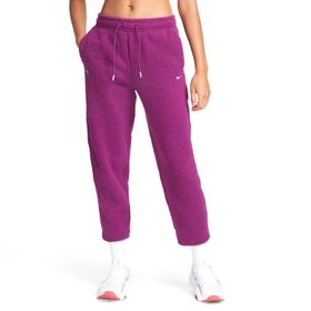 Nike DQ6261-503 Therma-FIT Cozy Core Kadın Mor Günlük Stil Eşofman Altı