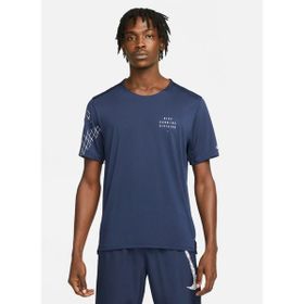 Nike DQ6545-410 Mavi Erkek T-shirt