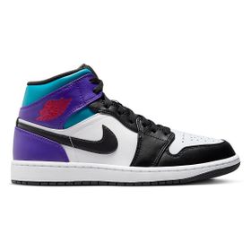 Nike DQ8426-154 Air Jordan 1 Mid Siyah Erkek Sneaker Ayakkabı