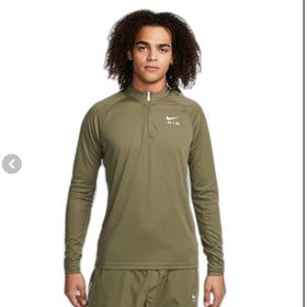 Nike DQ8455-222 Sportswear Air Yeşil Erkek Eşofman Üstü