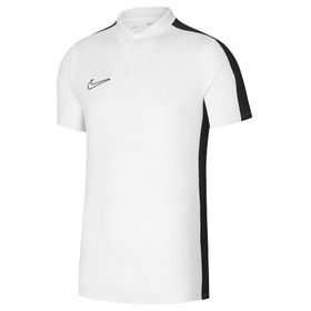 Nike DR1346-100 Beyaz M Nk Df Academy 23 Polo Ss Erkek Futbol Antrenman Polo T-shirt