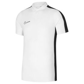 Nike DR1346-100 Beyaz M Nk Df Academy 23 Polo Ss Erkek Futbol Antrenman Polo T-shirt