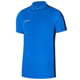 Nike DR1346-463 Mavi M NK DF Academy 23 Polo SS Futbol Antrenman Polo Yaka Erkek T-Shirt