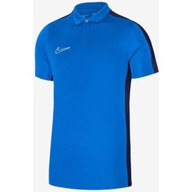 Nike DR1346-463 Mavi M NK DF Academy 23 Polo SS Futbol Antrenman Polo Yaka Erkek T-Shirt