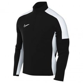 Nike DR1352-010 Dri Fit Academy Siyah Dik Yaka Uzun Kol Erkek T-Shirt