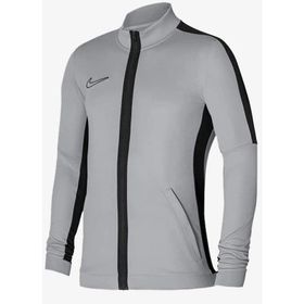 Nike DR1681-012 Dri Fit Academy Gri Dik Yaka Erkek Ceket
