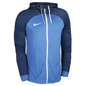 Nike DR2571-463 Dri Fit Strike Mavi Kapüşonlu Erkek Ceket