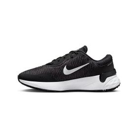 Nike DR2682-002 W RENEW RUN 4 Siyah Gri Gümüş Kadın Deri Koşu Ayakkabısı