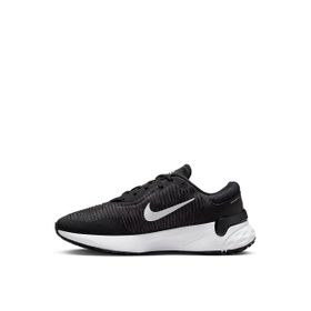 Nike DR2682-002 W RENEW RUN 4 Siyah Gri Gümüş Kadın Deri Koşu Ayakkabısı