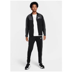 Nike DR3337-010 Siyah Gri Gümüş Düz Erkek Eşofman Takımı