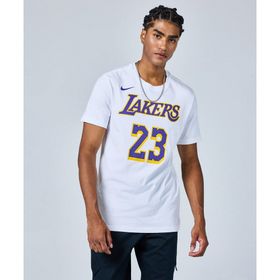 Nike DR6380-108 Beyaz Los Angeles Lakers NBA Basketbol Erkek T-Shirt