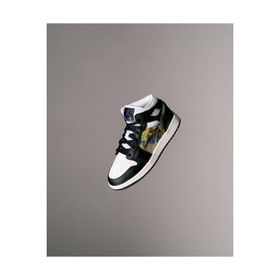 Nike DR9495-001 Air Jordan 1 Mid Hologram Kadın Spor Ayakkabı