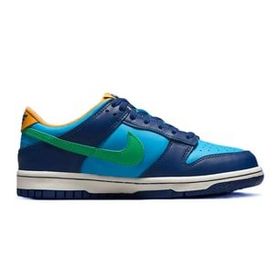 Nike Dunk Low Leather Sneaker Hakiki Deri Mavi Günlük Unisex Spor Ayakkabı