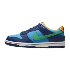 Nike Dunk Low Leather Sneaker Hakiki Deri Mavi Günlük Unisex Spor Ayakkabı