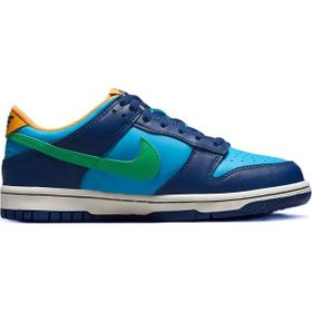 Nike Dunk Low Leather Sneaker Hakiki Deri Mavi Günlük Unisex Spor Ayakkabı