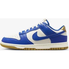 Nike Dunk Low Leather Women Sneaker Hakiki Deri Beyaz Lacivert Kadın Spor Ayakkabı