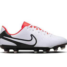 Nike DV4352-100 Beyaz Jr Tiempo Legend 10 Club FG/MG Genç Çoklu Çim Zemin Kramponu