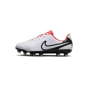 Nike DV4352-100 Beyaz Jr Tiempo Legend 10 Club FG/MG Genç Çoklu Çim Zemin Kramponu