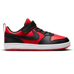 Nike DV5457-600 COURT BOROUGH LOW PS Siyah Kırmızı Erkek Yürüyüş Ayakkabısı