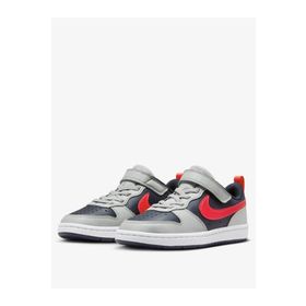 Nike DV5457-600 COURT BOROUGH LOW PS Siyah Kırmızı Erkek Yürüyüş Ayakkabısı