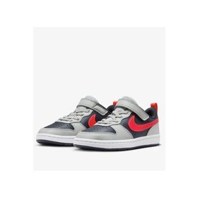 Nike DV5457-600 COURT BOROUGH LOW PS Siyah Kırmızı Erkek Yürüyüş Ayakkabısı