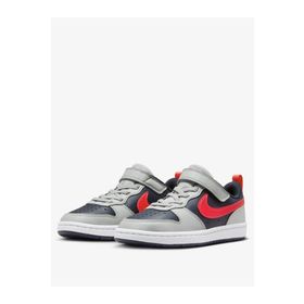 Nike DV5457-600 COURT BOROUGH LOW PS Siyah Kırmızı Erkek Yürüyüş Ayakkabısı