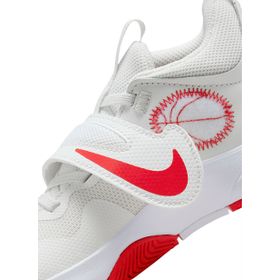 Nike DV8994-102-TEAM HUSTLE D 11 PS Beyaz Kırmızı Erkek Çocuk Yürüyüş Ayakkabısı