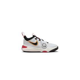 Nike DV8994-104 Team Hustle D 11 Beyaz Çocuk Basketbol Ayakkabısı