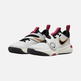 Nike DV8994-104 Team Hustle D 11 Beyaz Çocuk Basketbol Ayakkabısı